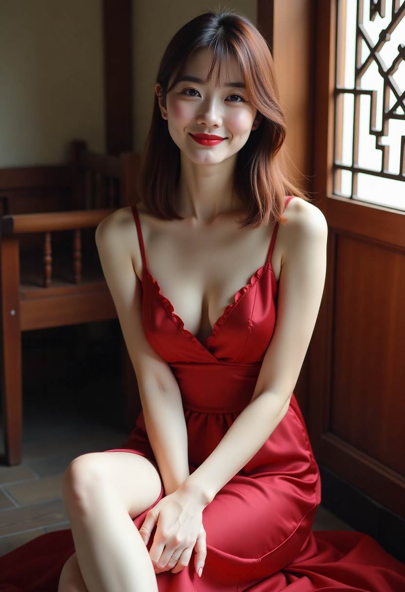 女主离开宴会的片段