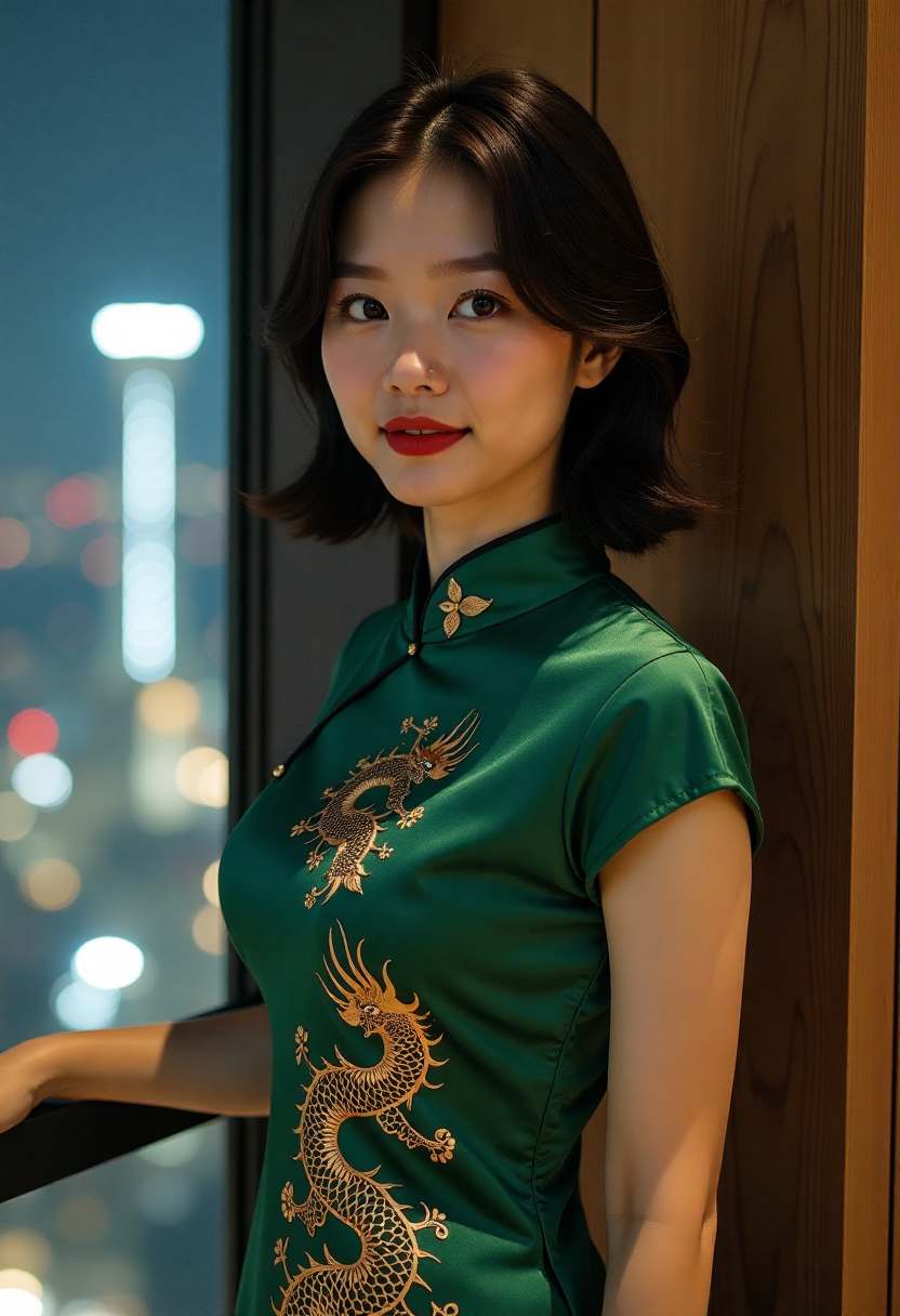都市短剧中女主发现停车小票的场景